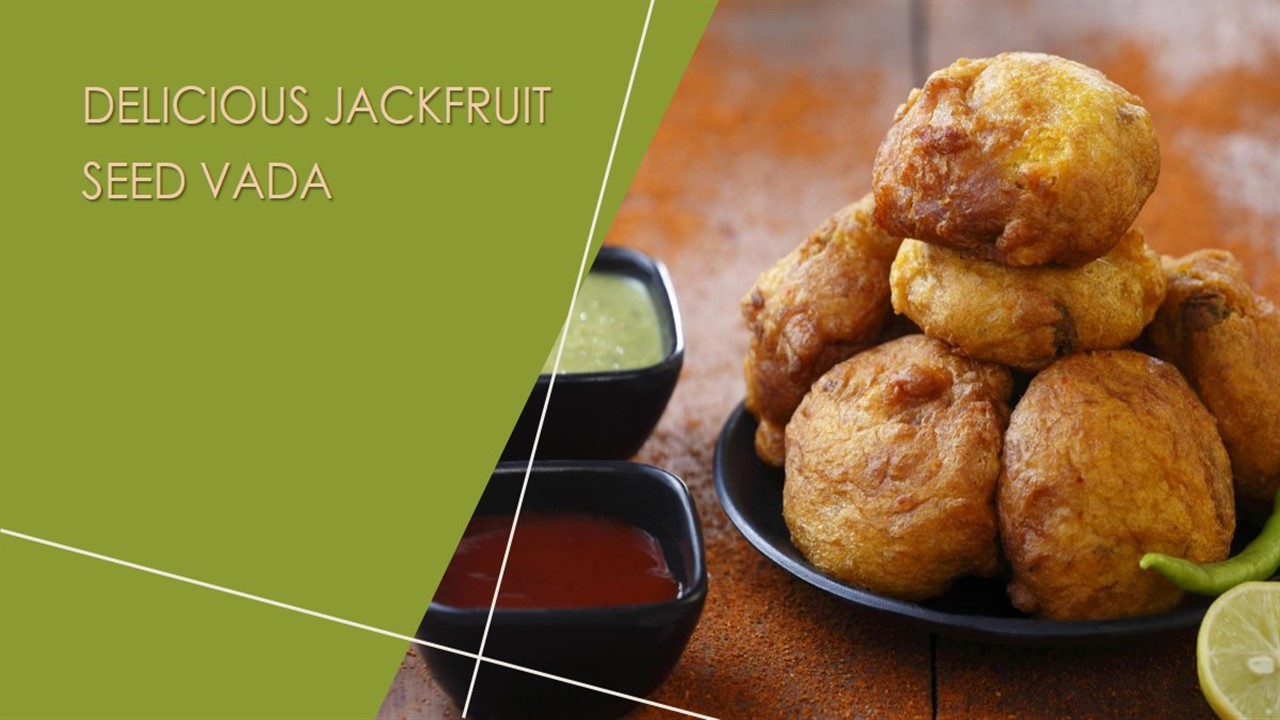 Jackfruit Seed Vada Recipe